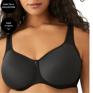 Wacoal Basic Beauty Underwire T-Shirt Bra, 40DDD